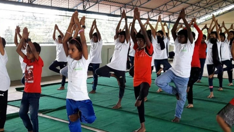 ഈസ്റ്റ് വാഴപ്പിള്ളി അസീസി ബധിര വിദ്യാലയത്തിൽ അന്താരാഷ്ട്ര യോഗാ ദിനാചരണം