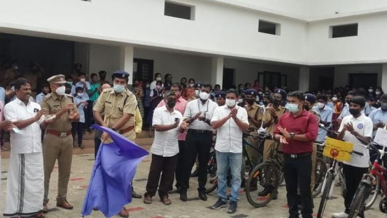 ലഹരിക്കെതിരെ സൈക്കിൾ റാലിയും ഫ്ലാഷ് മോബുമായി സ്റ്റുഡൻ്റ് പോലീസ് കേഡറ്റ്