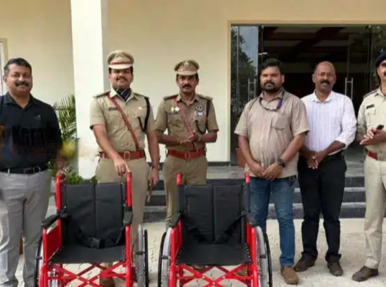 ഭിന്നശേഷി സൗഹൃദം : കണ്ണൂര്‍ജില്ലാ പോലീസ് മേധാവിയുടെ കാര്യാലയത്തില്‍ വീല്‍ചെയര്‍ സൗകര്യം സജ്ജമാക്കി