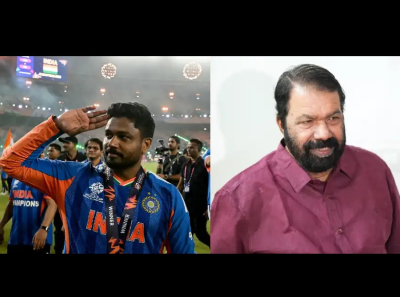 സഞ്ജു കേരളത്തിന്റെ പുത്രൻ, സര്‍ക്കാര്‍ ഔദ്യോഗിക സ്വീകരണം ഒരുക്കും ; മന്ത്രി വി ശിവൻകുട്ടി