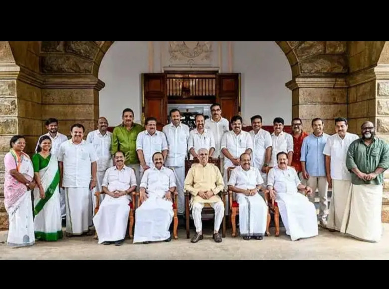 തര്‍ക്കങ്ങള്‍ക്കൊടുവില്‍ മന്ത്രിമാരുടെ വകുപ്പ് വിഭജനം പൂര്‍ത്തിയായി ; പട്ടിക ഗവര്‍ണര്‍ക്ക് കൈമാറി