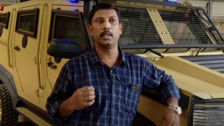 കുന്നംകുളത്ത് നിര്‍മിച്ച ബുള്ളറ്റ് പ്രൂഫ് വാഹനവുമായി ജമ്മുവിലേക്ക് എത്താന്‍ സജീവന് സൈന്യത്തിന്‍റെ നിർദ്ദേശം