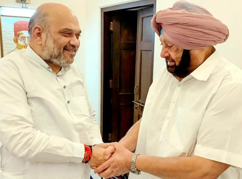പഞ്ചാബ് മുന്‍ മുഖ്യമന്ത്രി  അമരീന്ദര്‍ സിംഗ് തിങ്കളാഴ്ച്ച ബിജെപിയില്‍ ചേരും
