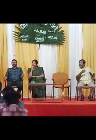 പരിസ്ഥിതി ആശങ്കകൾ പങ്കുവച്ച് പിറമാടം ബി പി എസ് കോളേജിൽ കാലാവസ്ഥാ വ്യതിയാന സെമിനാർ നടത്തി.