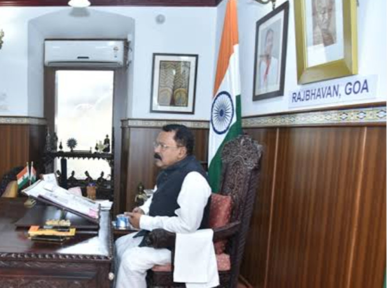 ഗോവ ഗവർണർ സ്വാതന്ത്ര്യദിന ആഘോഷങ്ങൾ ലളിതമാക്കി ബാലൻസ് തുക വയനാട്  ദുരിതാശ്വാസനിധിയിലേക്ക് നൽകുന്നു.