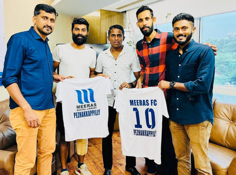 മീരാസ് എഫ്സി ക്ലബ് ജേഴ്സി പ്രകാശനം ചെയ്തു.